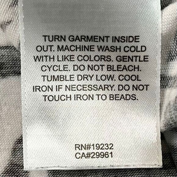 Alfred Dunner Striped Floral Short Sleeve Blouse 2X - Picture 8 of 9